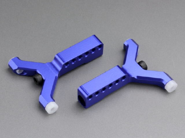 WRAP-UP 0022-FD 近藤カスタム足 インテリジェンス Y アーム Type-C(2.5mm/ ブルー)